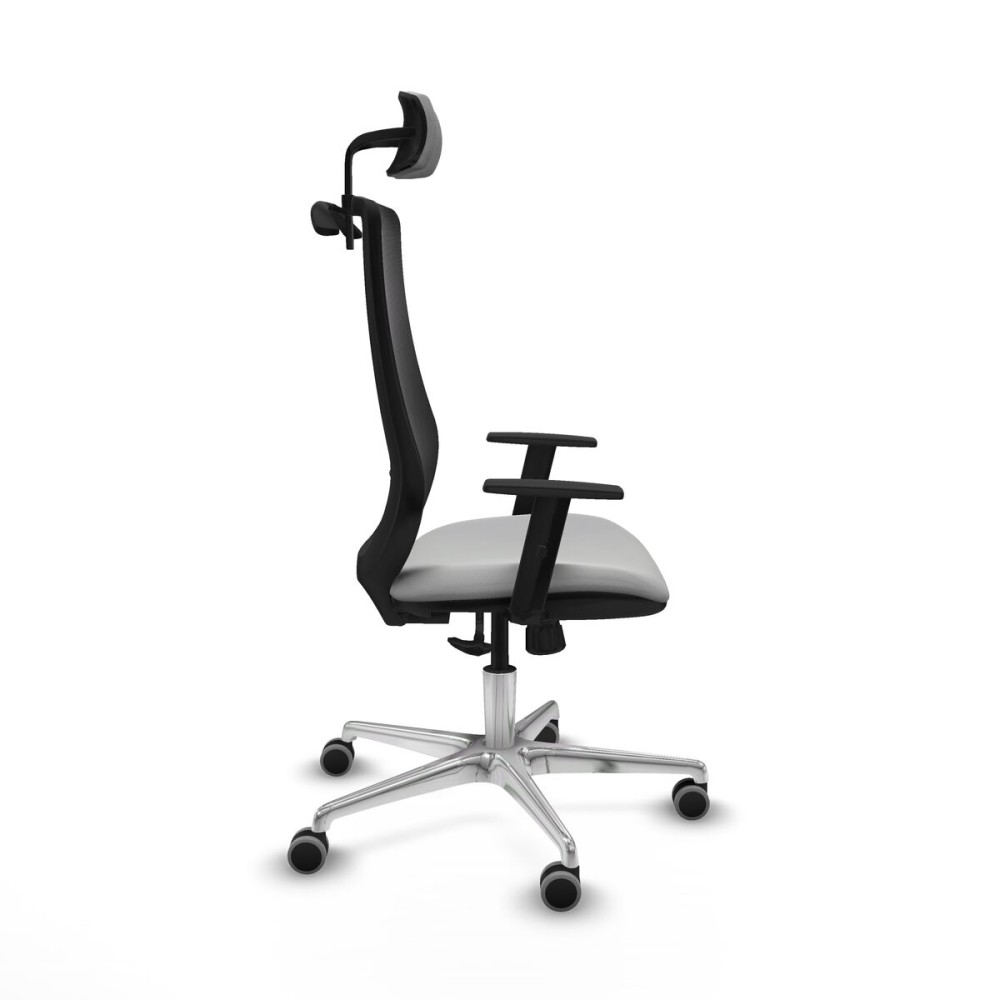 Chaise de Bureau avec Appui-tête Mardos Piqueras y Crespo D086G2H Gris clair