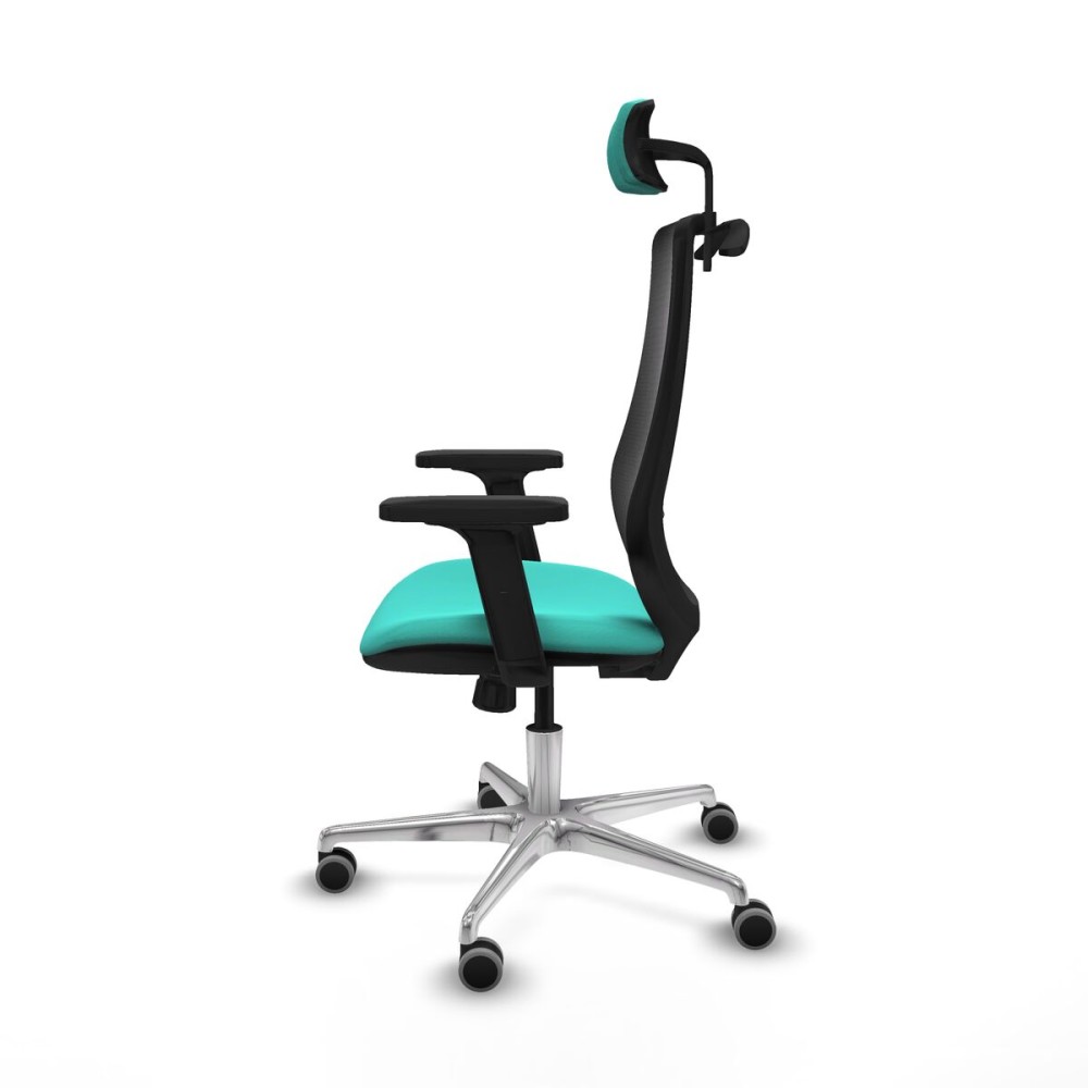 Chaise de Bureau avec Appui-tête Mardos Piqueras y Crespo D086G2H Turquoise