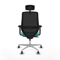 Chaise de Bureau avec Appui-tête Mardos Piqueras y Crespo D086G2H Turquoise