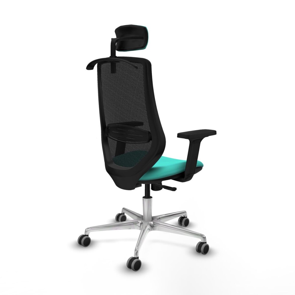 Chaise de Bureau avec Appui-tête Mardos Piqueras y Crespo D086G2H Turquoise