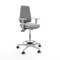 Chaise de Bureau Elche Piqueras y Crespo B5B026G Gris clair Grande