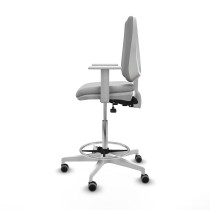 Chaise de Bureau Elche Piqueras y Crespo B5B026G Gris clair Grande