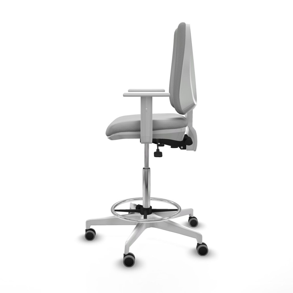 Chaise de Bureau Elche Piqueras y Crespo B5B026G Gris clair Grande