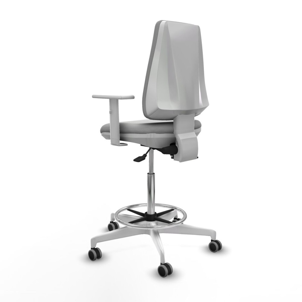 Chaise de Bureau Elche Piqueras y Crespo B5B026G Gris clair Grande