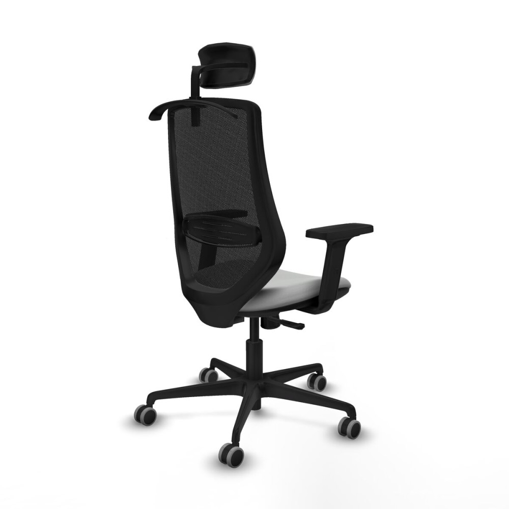 Chaise de Bureau avec Appui-tête Mardos Piqueras y Crespo D036G2H Gris clair