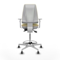 Chaise de Bureau Elche Piqueras y Crespo B5B026G Crème Grande