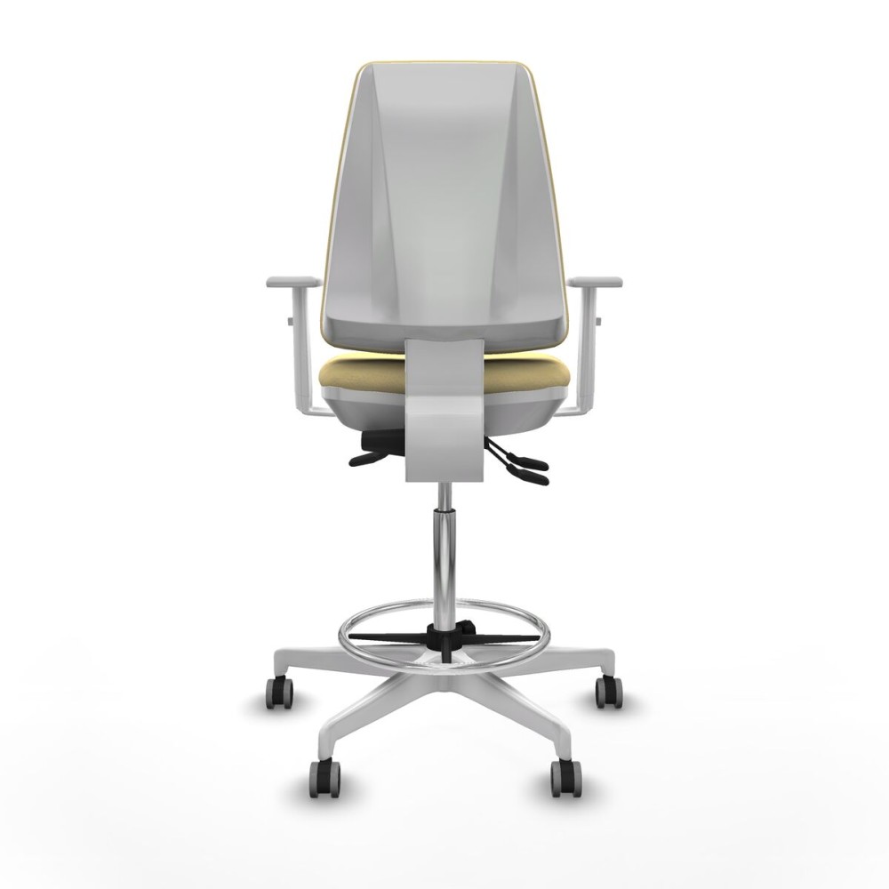 Chaise de Bureau Elche Piqueras y Crespo B5B026G Crème Grande