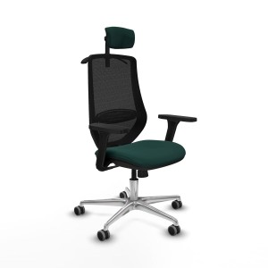 Chaise de Bureau avec Appui-tête Mardos Piqueras y Crespo D086G2H Vert