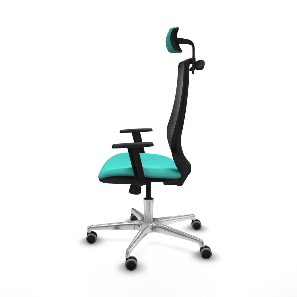 Chaise de Bureau avec Appui-tête Mardos Piqueras y Crespo D086G2H Turquoise