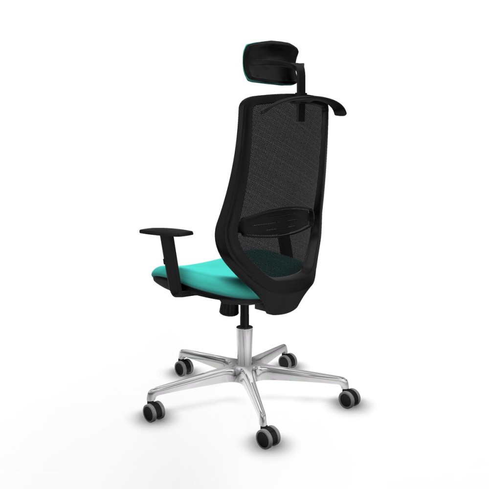 Chaise de Bureau avec Appui-tête Mardos Piqueras y Crespo D086G2H Turquoise