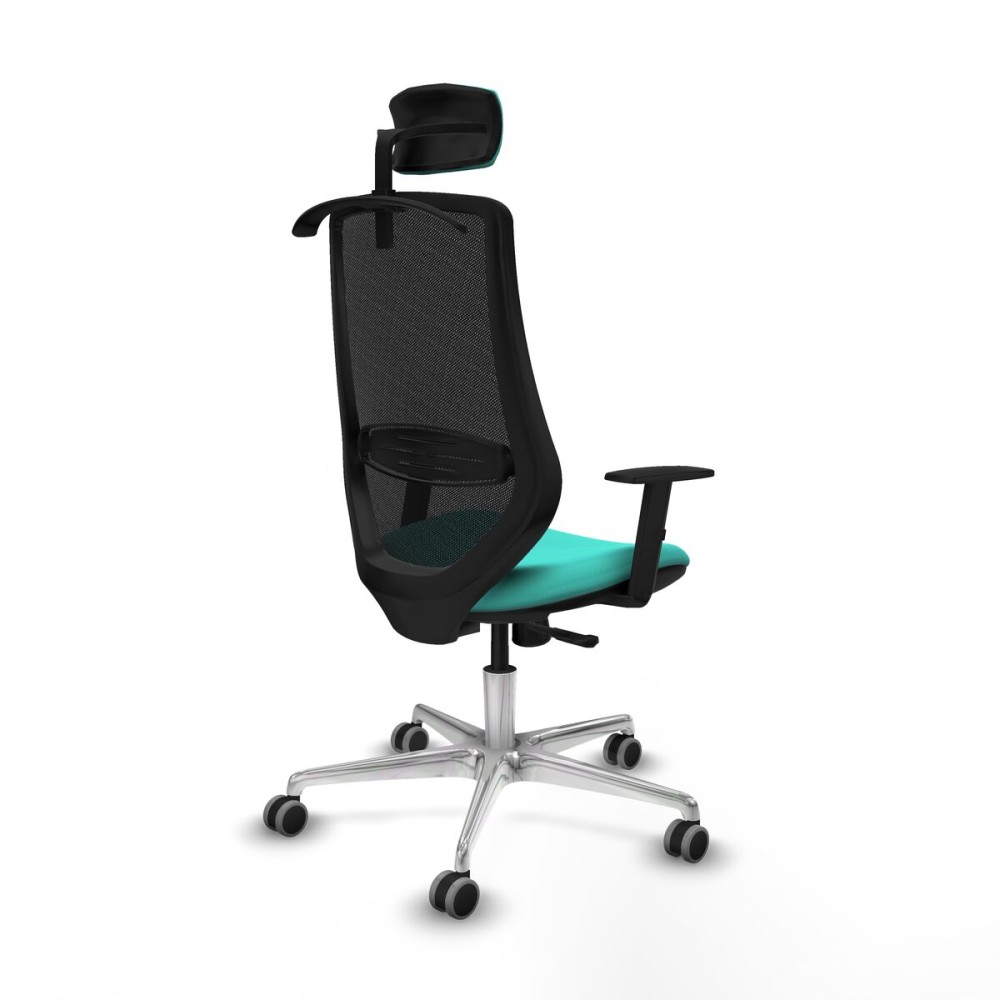 Chaise de Bureau avec Appui-tête Mardos Piqueras y Crespo D086G2H Turquoise