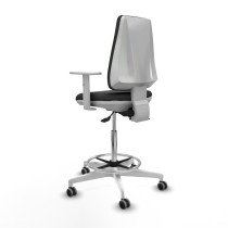 Chaise de Bureau Elche Piqueras y Crespo B5B026G Gris foncé Grande