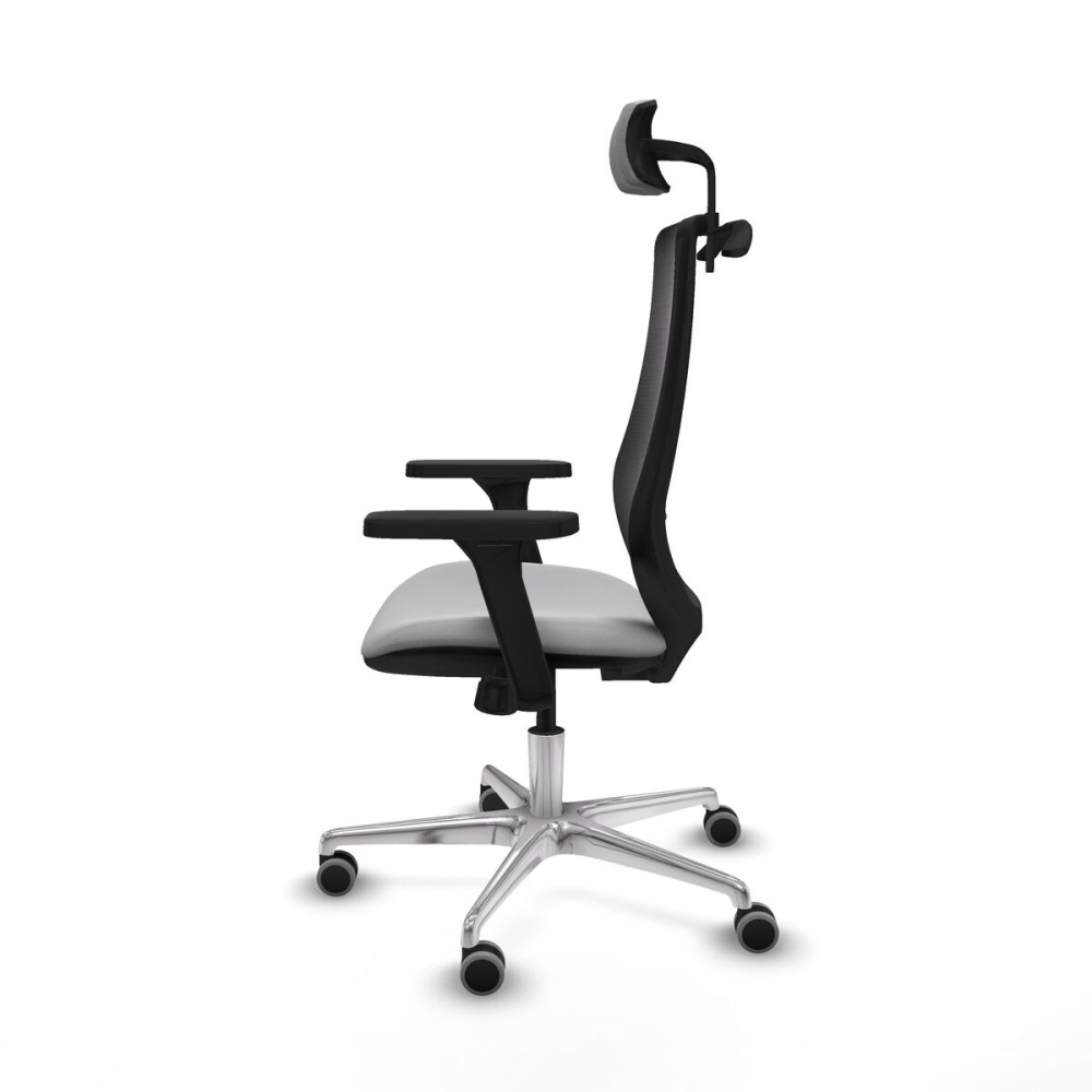 Chaise de Bureau avec Appui-tête Mardos Piqueras y Crespo D086G2H Gris clair