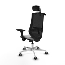 Chaise de Bureau avec Appui-tête Mardos Piqueras y Crespo D086G2H Gris clair