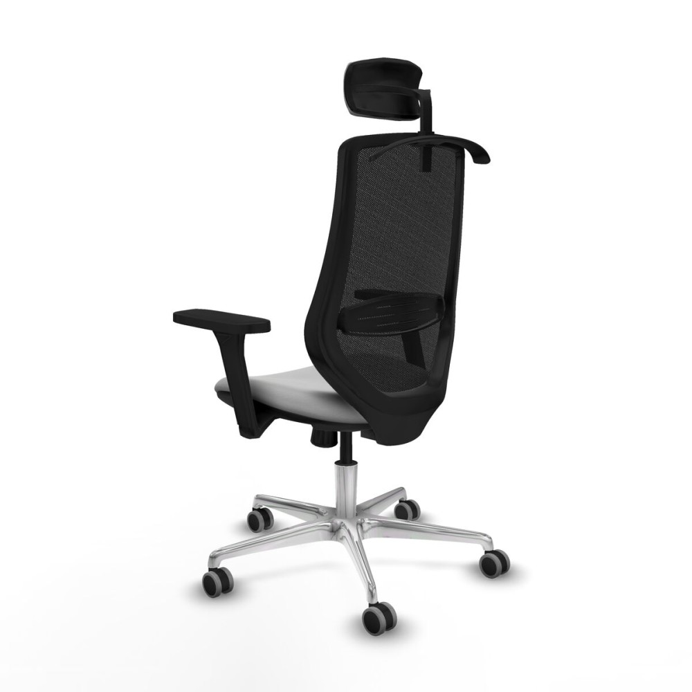 Chaise de Bureau avec Appui-tête Mardos Piqueras y Crespo D086G2H Gris clair