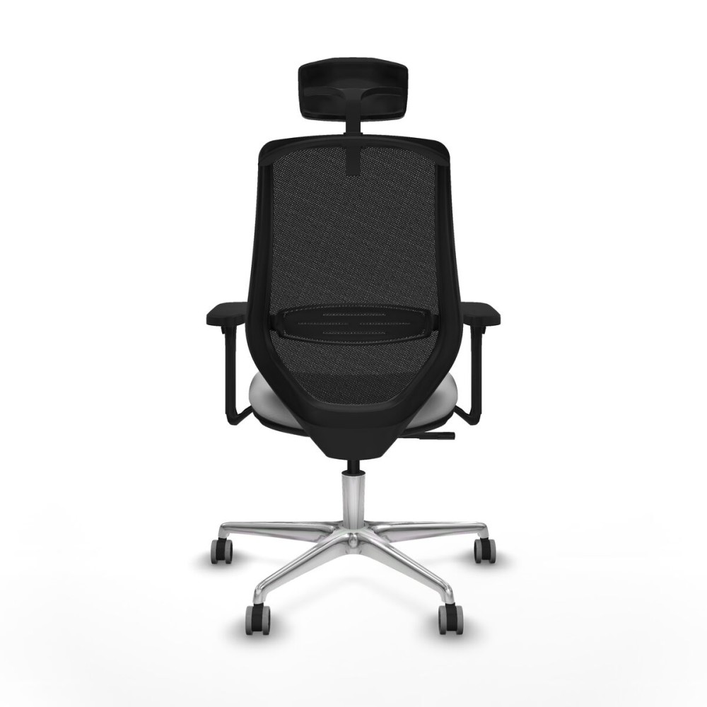 Chaise de Bureau avec Appui-tête Mardos Piqueras y Crespo D086G2H Gris clair