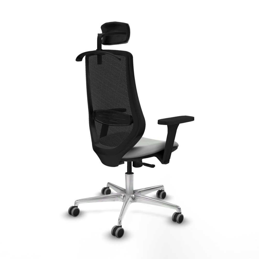 Chaise de Bureau avec Appui-tête Mardos Piqueras y Crespo D086G2H Gris clair
