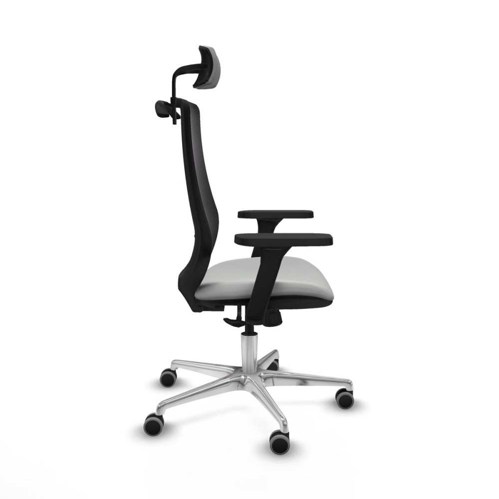 Chaise de Bureau avec Appui-tête Mardos Piqueras y Crespo D086G2H Gris clair