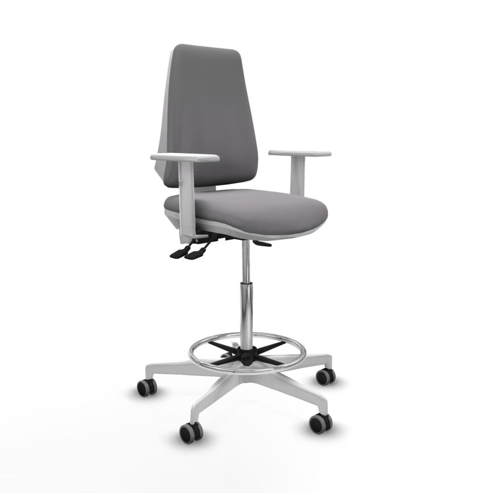 Chaise de Bureau Elche Piqueras y Crespo B5B026G Gris Grande