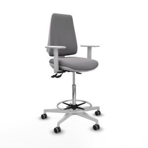 Chaise de Bureau Elche Piqueras y Crespo B5B026G Gris Grande