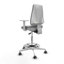 Chaise de Bureau Elche Piqueras y Crespo B5B026G Gris Grande