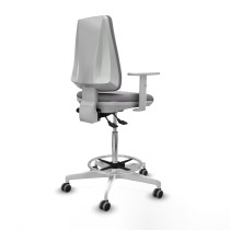 Chaise de Bureau Elche Piqueras y Crespo B5B026G Gris Grande