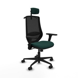 Chaise de Bureau avec Appui-tête Mardos Piqueras y Crespo D036N2H Vert