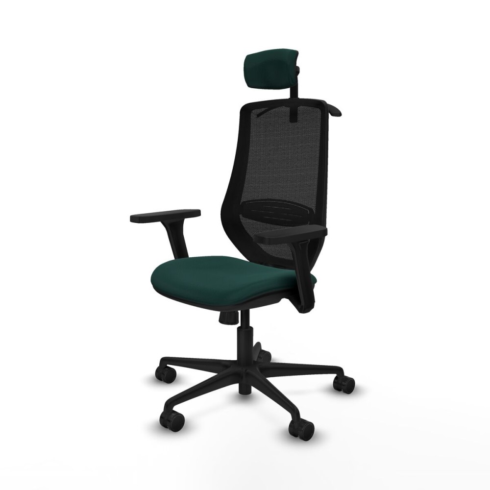 Chaise de Bureau avec Appui-tête Mardos Piqueras y Crespo D036N2H Vert