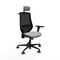 Chaise de Bureau avec Appui-tête Mardos Piqueras y Crespo D036G2H Gris clair