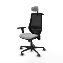 Chaise de Bureau avec Appui-tête Mardos Piqueras y Crespo D036G2H Gris clair