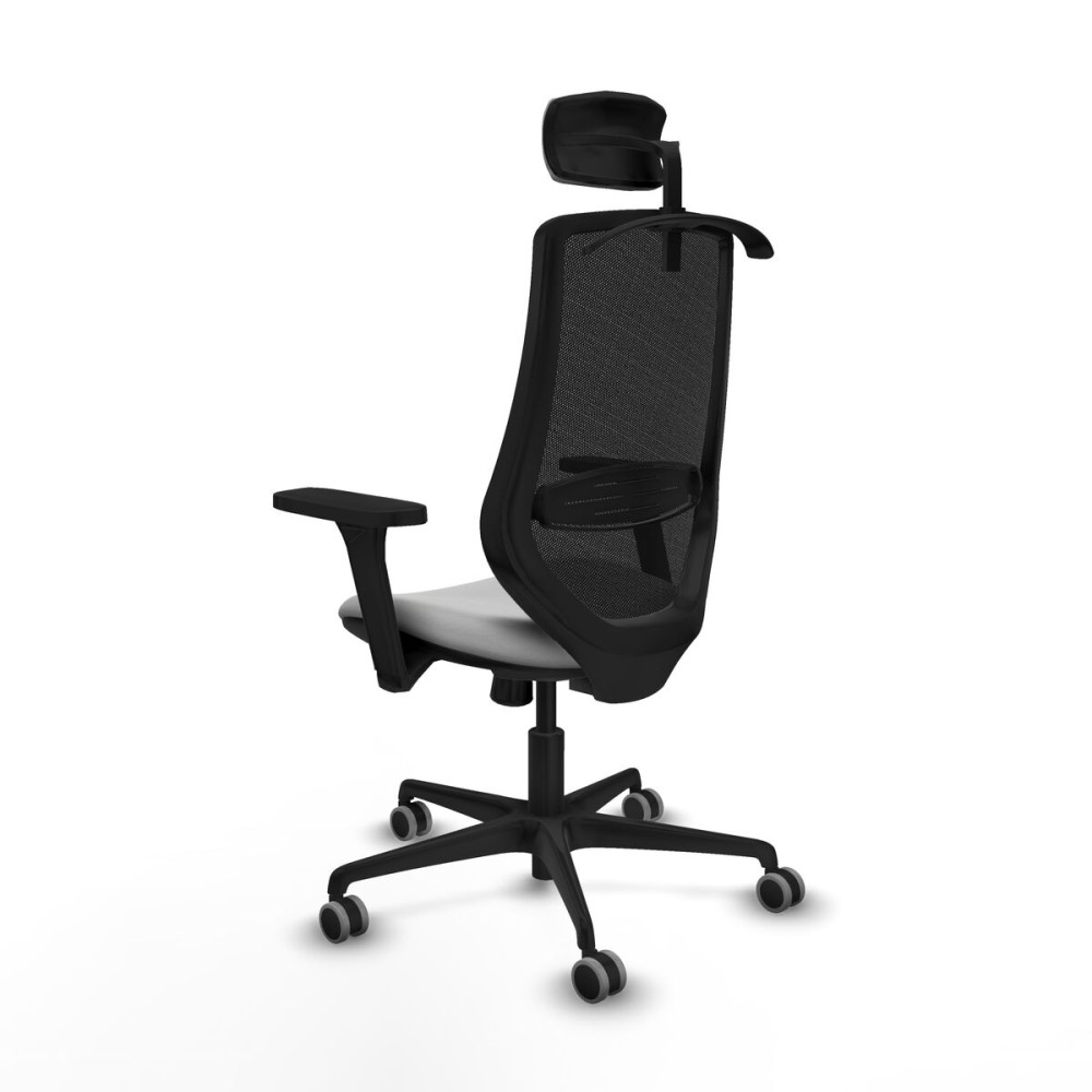 Chaise de Bureau avec Appui-tête Mardos Piqueras y Crespo D036G2H Gris clair