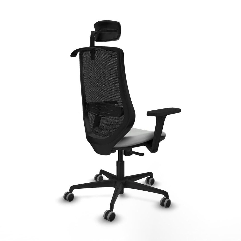 Chaise de Bureau avec Appui-tête Mardos Piqueras y Crespo D036G2H Gris clair