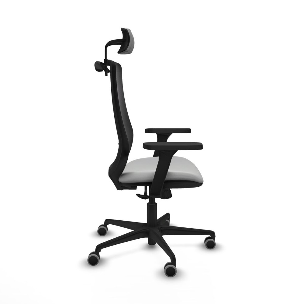 Chaise de Bureau avec Appui-tête Mardos Piqueras y Crespo D036G2H Gris clair