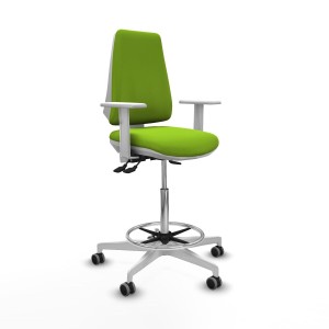 Bürostuhl Elche Piqueras y Crespo B5B026G Pistazienfarben Lang