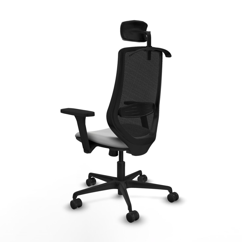 Office Chair with Headrest Mardos Piqueras y Crespo D036N2H Light grey
