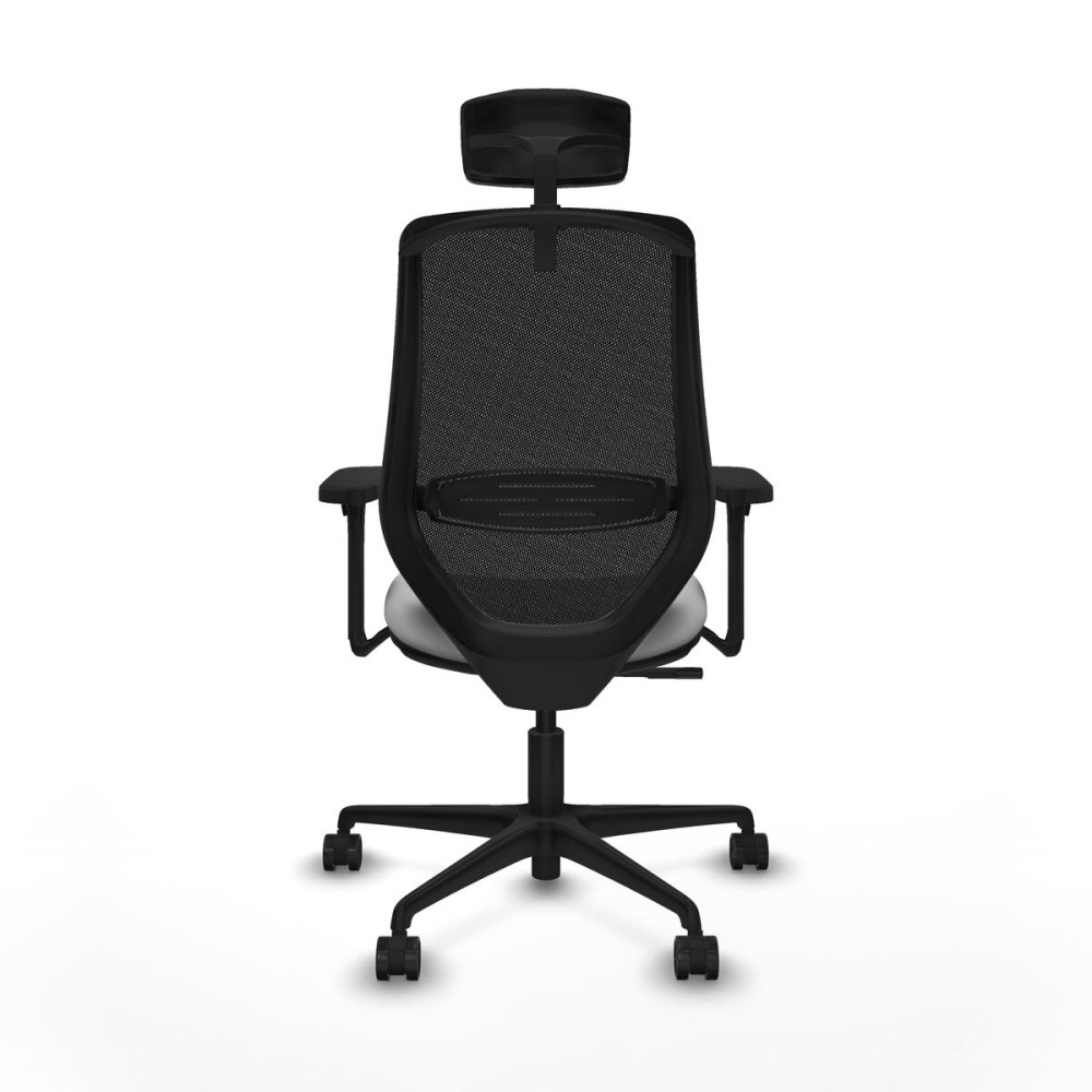 Office Chair with Headrest Mardos Piqueras y Crespo D036N2H Light grey