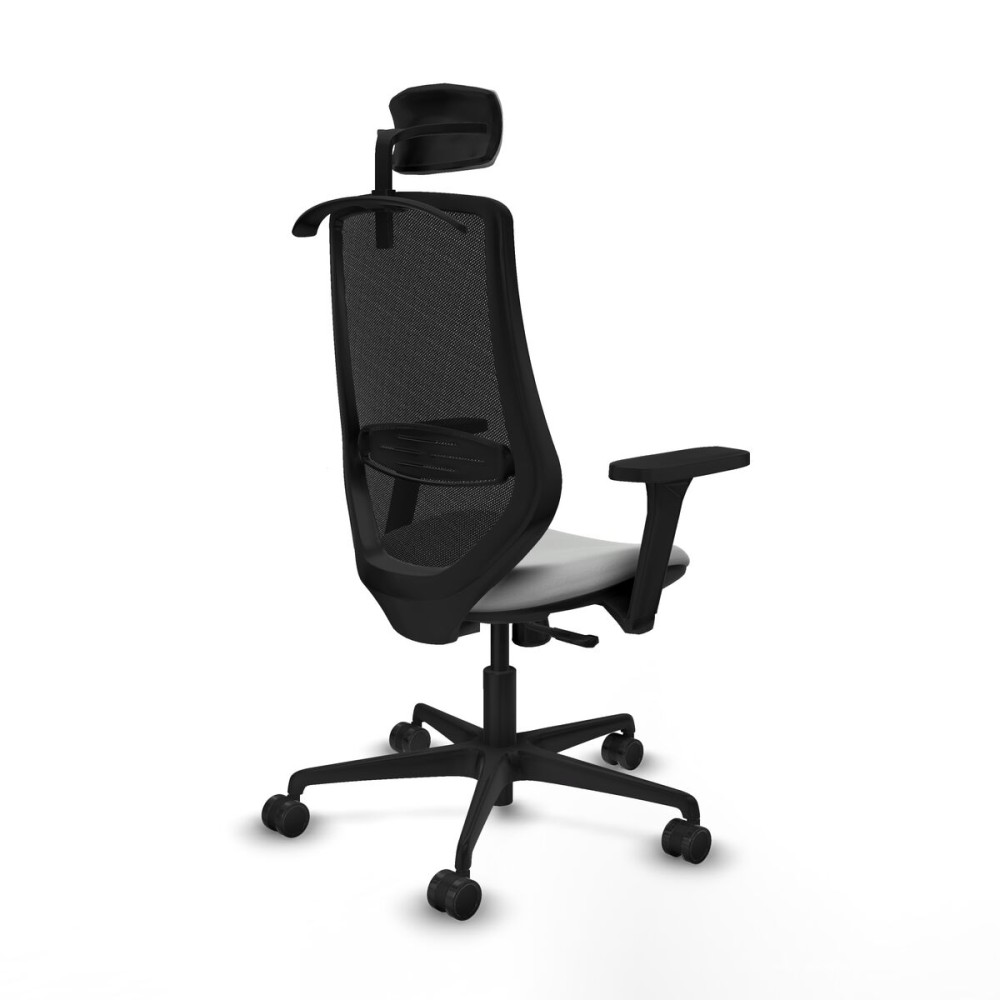 Office Chair with Headrest Mardos Piqueras y Crespo D036N2H Light grey