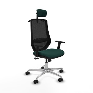 Office Chair with Headrest Mardos Piqueras y Crespo D086N2H Green