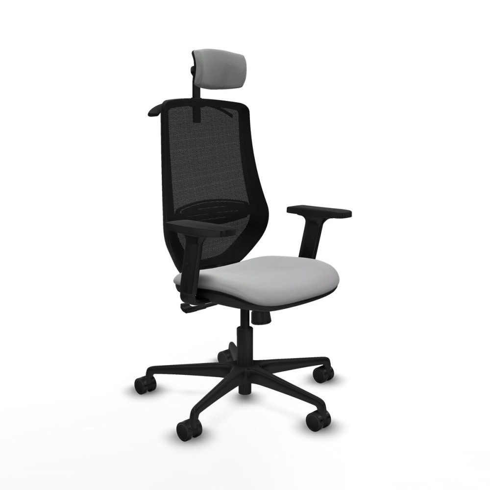 Office Chair with Headrest Mardos Piqueras y Crespo D036N2H Light grey