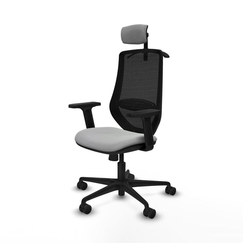 Office Chair with Headrest Mardos Piqueras y Crespo D036N2H Light grey