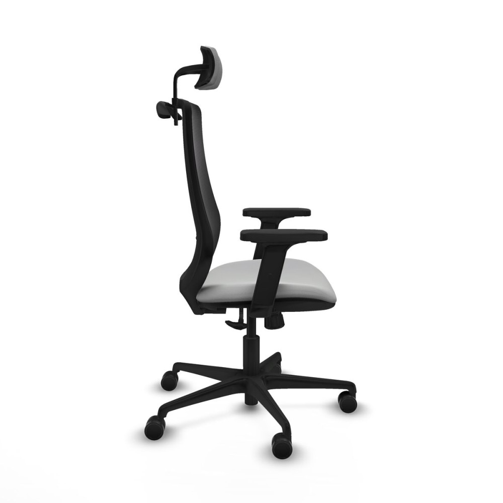 Office Chair with Headrest Mardos Piqueras y Crespo D036N2H Light grey