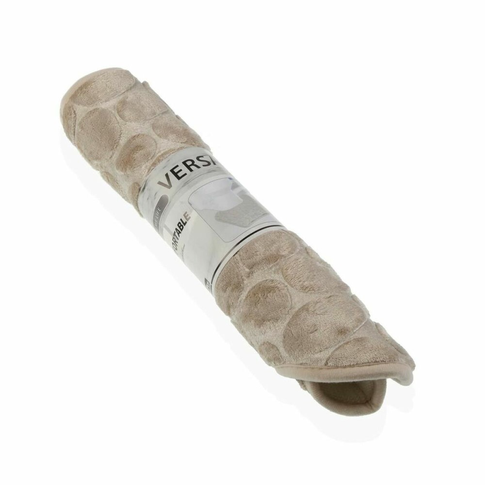 Bath rug Versa Beige Polyester (45 x 45 cm)