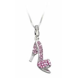 Pendentif Femme Glamour GS1-30  Rose (4 cm)