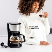 Drip Coffee Machine Taurus Verona inox 12 tazas 1000 W Black