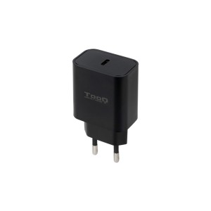 Wandladegerät TooQ TQWC-PDUSBC20B 20 W Schwarz (1 Stück)