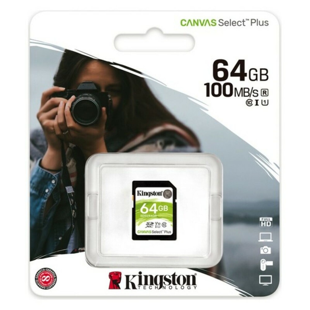 Carte Mémoire SD Kingston SDS2 100 MB/s exFAT