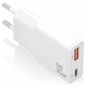 Wandladegerät Aisens ASCH-30W2P046-W Weiß 30 W