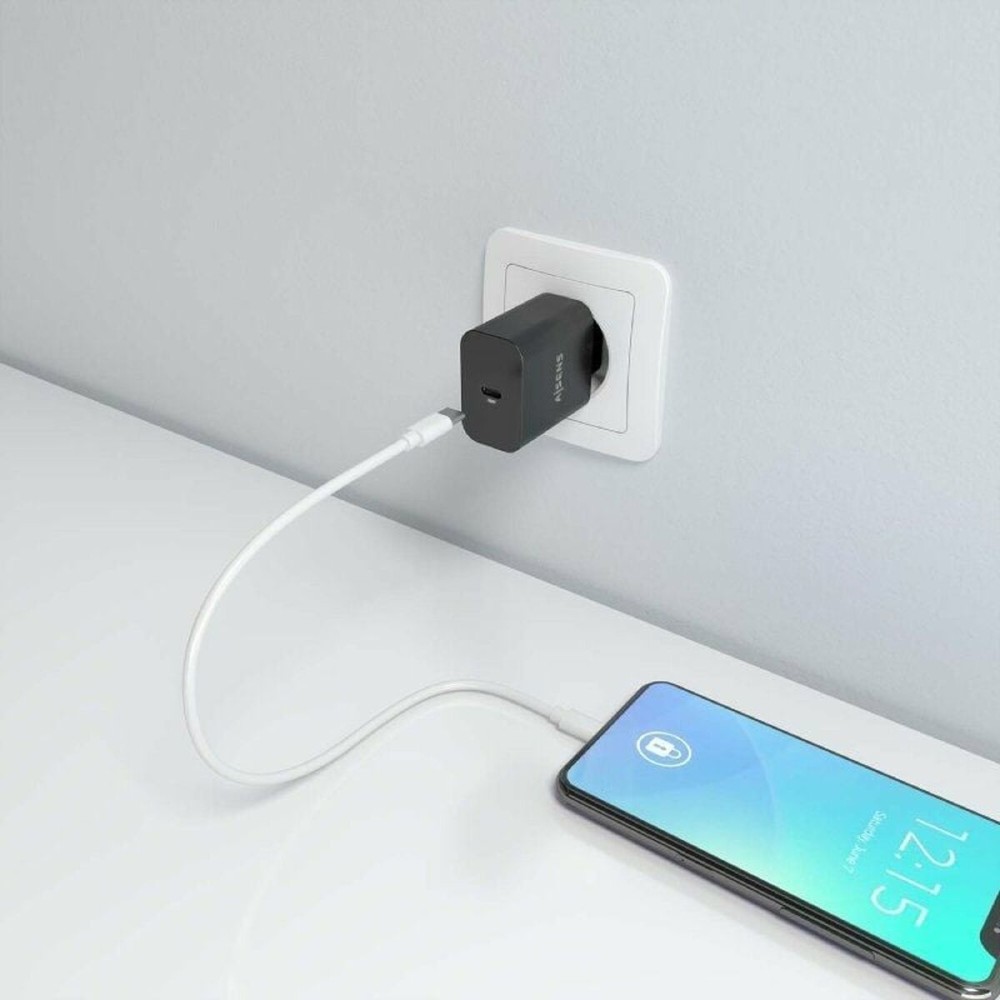 Chargeur mural Aisens A110-0939 Noir 20 W