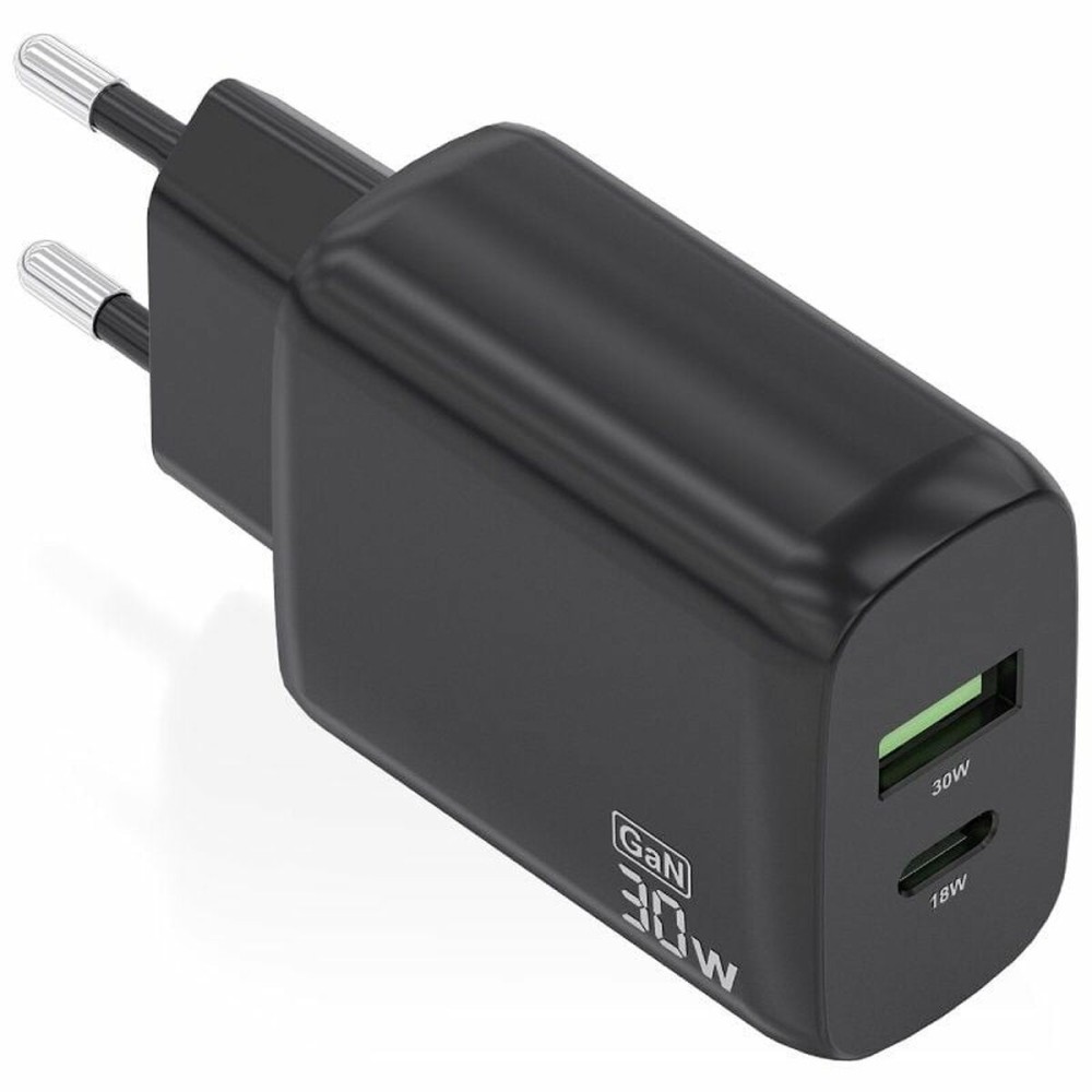 Chargeur mural Aisens A110-0924 Noir 30 W