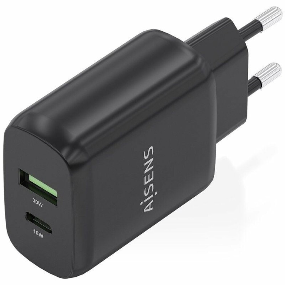 Chargeur mural Aisens A110-0924 Noir 30 W